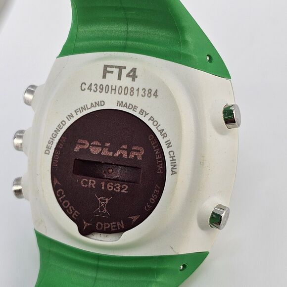 Polar FT4 38MM Digital Watch Unisex Heart Rate Monitor Green New Battery - Picture 6 of 14